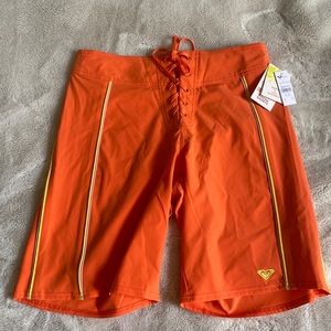 ROXY X KATE BOSWORTH BOARDSHORTS. Size Small. Brand New. Orange.